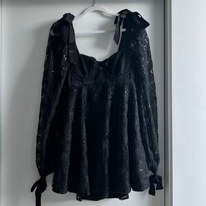 For Love & Lemons Kiersten Mini Dress